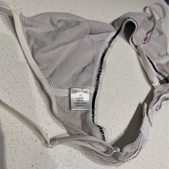 Calvin Klein - Women's Modern Cotton Triangle Bralette - Picture 3 of 3